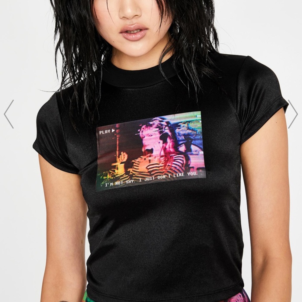 Dolls kill crop tshirt